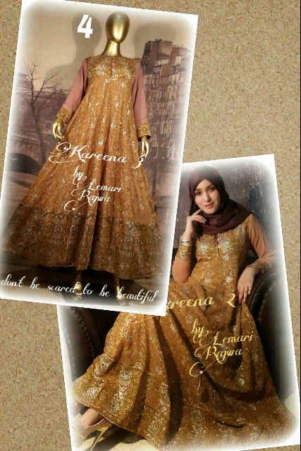  Baju  Muslim India Modern Kareena Vol 3 By Lemari  Rajwa